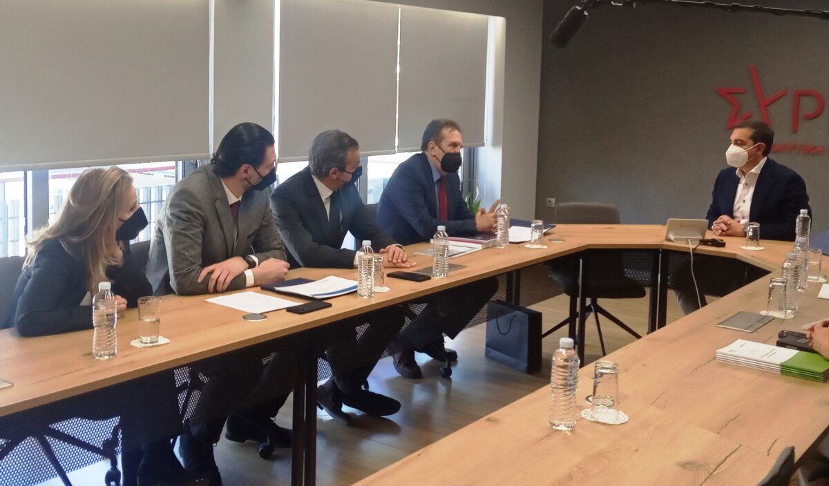 Συνάντηση της ΕΣΕΕ με τον Πρόεδρο του ΣΥΡΙΖΑ Αλέξη Τσίπρα