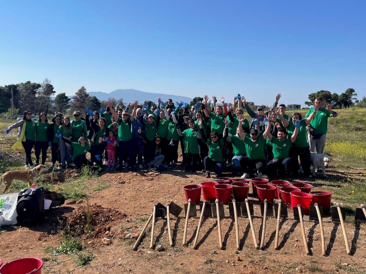 Η Green Team Hellas της PepsiCo ανέλαβε εθελοντική δράση δεντροφυτεύοντας στους Θρακομακεδόνες