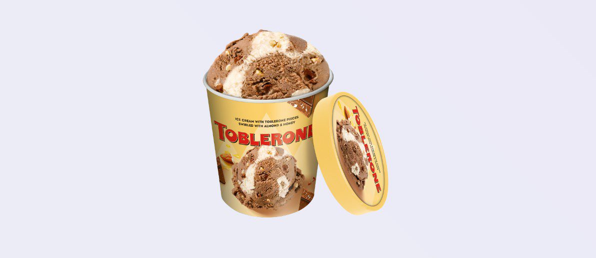 Η σοκολάτα Toblerone γίνεται και παγωτό κυπελάκι