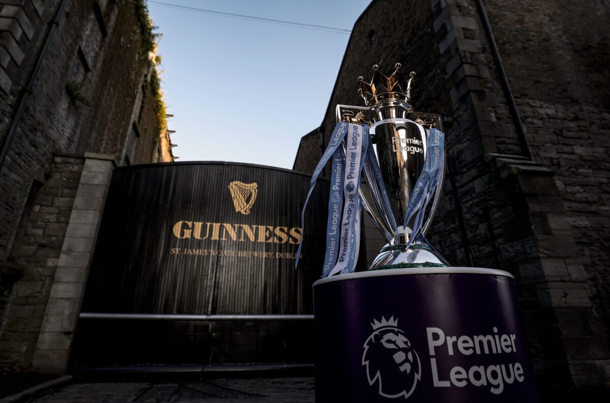 Guinness: Η επίσημη μπύρα της Premier League «σκοράρει» από φέτος στα αγγλικά γήπεδα